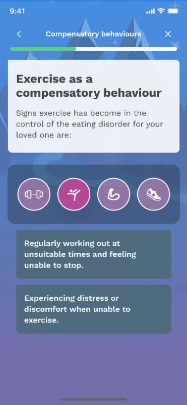 Screenshot: help with the hardest behaviors
